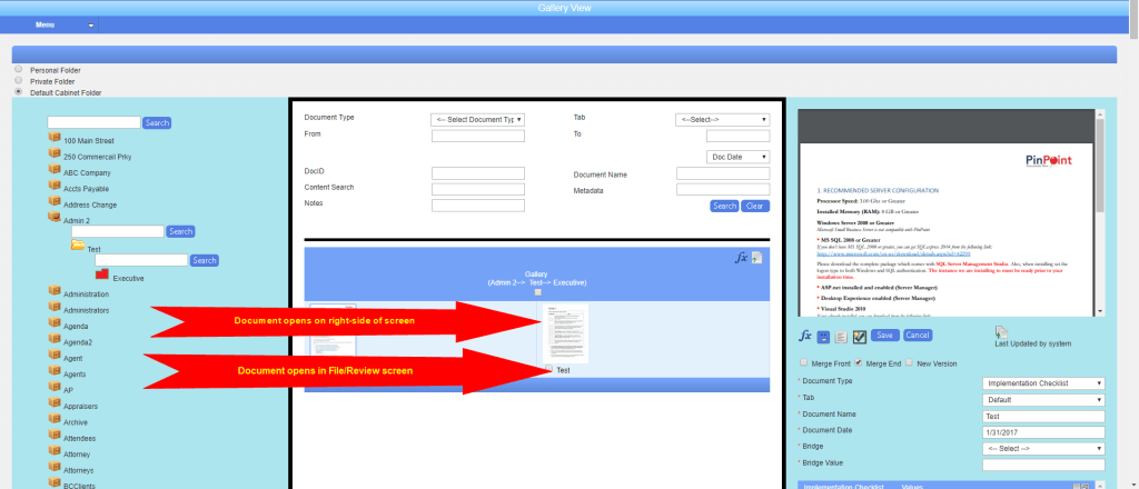 PinPoint Tips & Tricks - Document Management Software