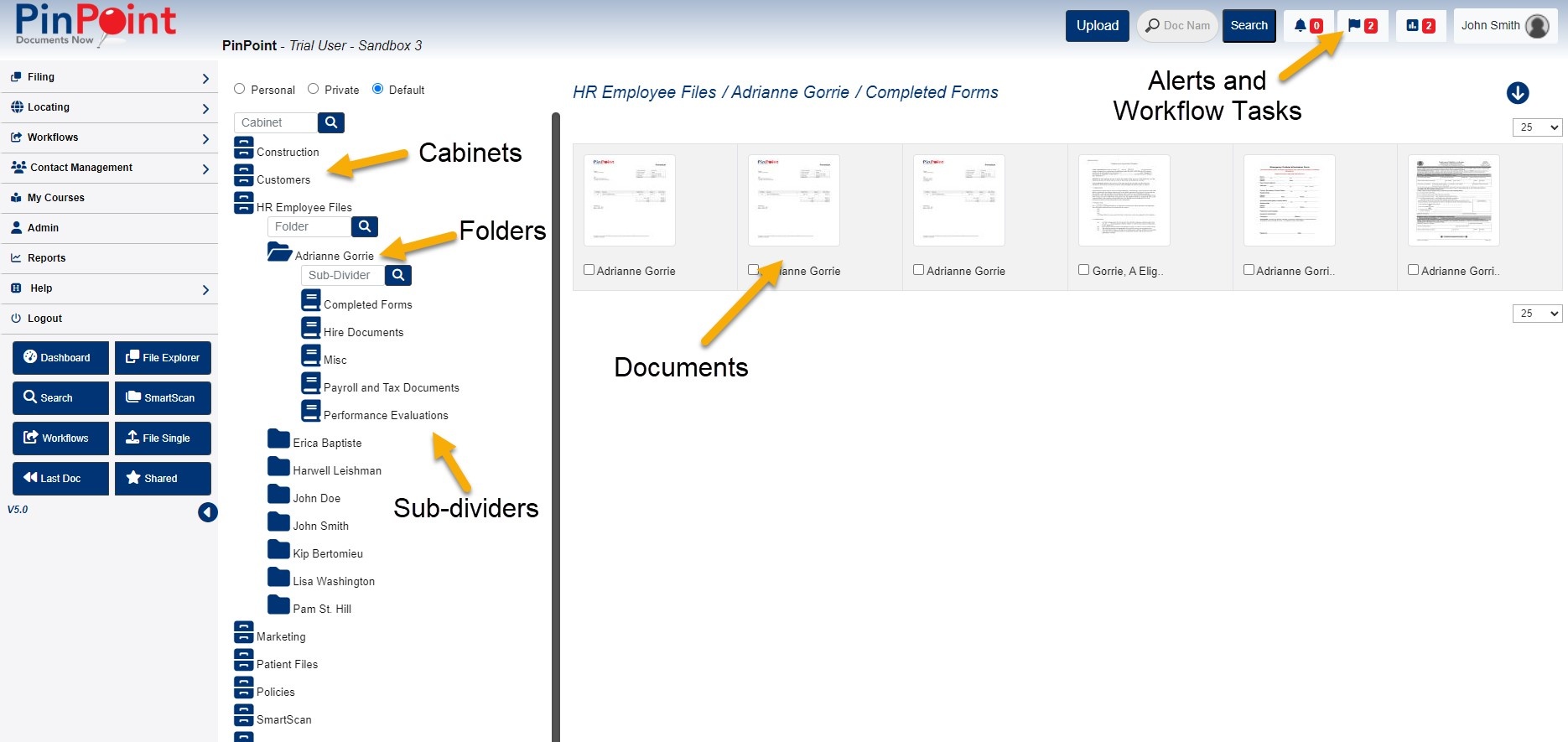 Content - PinPoint Document Management Software